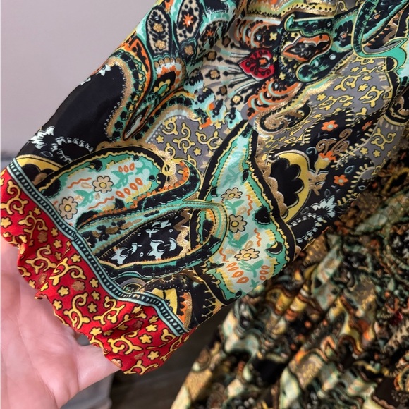 Anthropologie Me 2 Magic Multicolor Boho Patterned Fabric - Picture 11 of 11